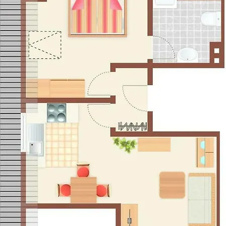 Apartament Dietrichs Wentzelhof Böhl